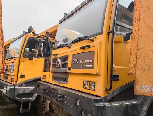Ηλεκτρικό σύστημα μπαταρία 2X12V/165ah Χρησιμοποιημένο φορτηγό βαρέων βαρών HOWO 6×4 Dump Tipper