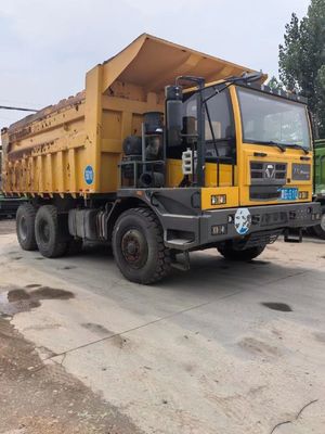 4-6L δυναμικότητα κινητήρα γρήγορη μετάδοση 6*4 φορτηγό ντάμπερ 100t Sinotruk HOWO 10τροχών φορτηγό τύππερ