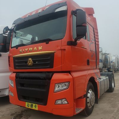 Σάντεκα 6X4 540HP Τρακτέρ GCC Πιστοποιημένο βαρύ φορτηγό για ρυμούλκηση ημιπροσανατολισμού