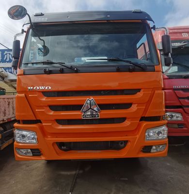Ανοικτό βαρύ φορτηγό 351-450hp ντίζελ τρακτέρ φορτηγό με αέρα ανάρτηση Κάθισμα οδηγού