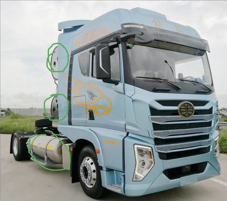 Προσαρμοσμένο φορτηγό τρακτέρ FAW X6000 510HP Δύναμη για βαριά αποστολή και παράδοση