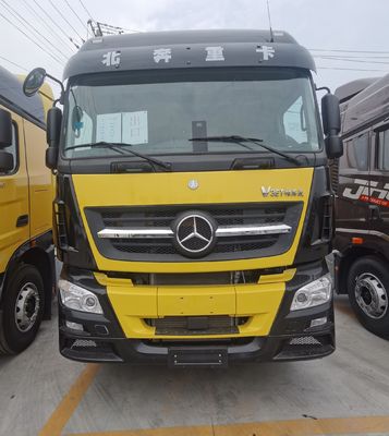 Πολιτική επιστροφής 30 ημερών 420HP Beiben φορτηγό με φορτηγό κιβώτιο άνθρακα χάλυβα και βοηθητικό τιμόνι