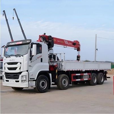 Χωρίς κόπο 8X4 16t Υδραυλικό Καθαρό Φορτηγό Βουμ Εγκαταστημένο Κρέαν Κινητό Φορτηγό Κρέαν