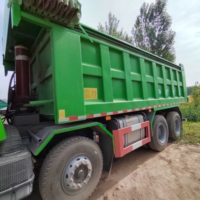 6X4 Sinotruk Dump Truck Τάξι βαρέος φορτίου από χάλυβα άνθρακα Θήκη κινητήρα 4-6L