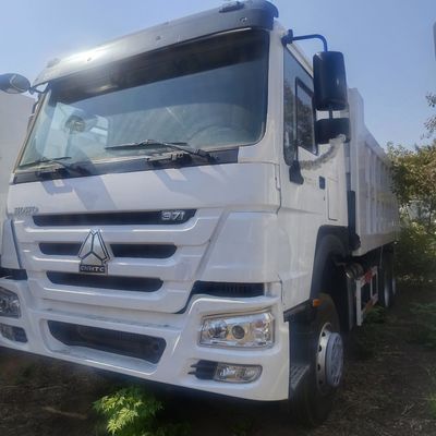 Χειροκίνητο κιβώτιο 371 ίππων 6X4 φορτηγό με Cnhtc Haowo και κινητήρα ντίζελ