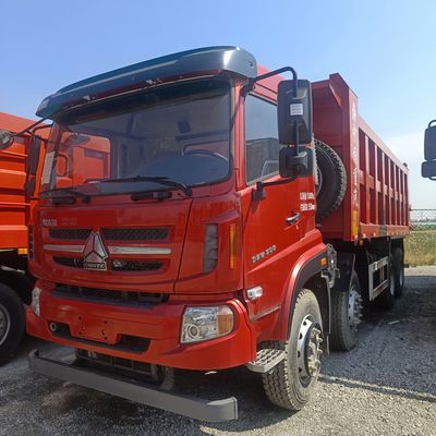 Ντίζελ Sinotruk 6X4 Dump Truck με ελαστικά πιστοποίησης ISO και υδραυλικό τιμόνι