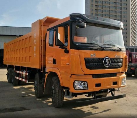 Προσαρμοσμένο χρώμα 6X4 Dump Truck Υδραυλική υποστήριξη ισχύος και υλικό κιβώτιο φορτίου άνθρακα