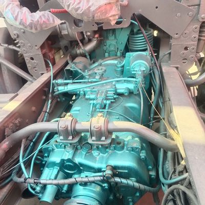 Πλήρης πληρωμή βαρέος 400HP HOWO ελκυστήρας ρυμουλκούμενο φορτηγό με χειροκίνητο σύστημα μετάδοσης