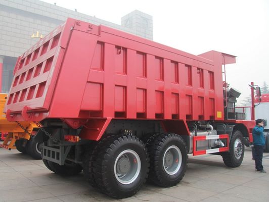 6X4 10 τροχούς Weichai 371HP 430HP N Tx Sitrak Χρησιμοποιείται 70 90 130ton HOWO Υδραυλικό Tipping Tipper Mine Dumper Dump Mining Truck