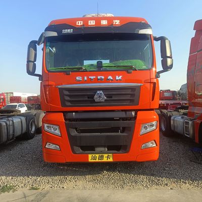 Ισχυρό Sinotruck Sitrak G7 CNG 6X4 Τρακτέρ Τράκτερ 480HP με χωρητικότητα κινητήρα &gt; 8L