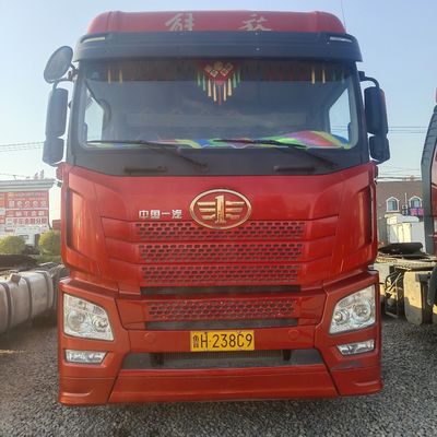 420HP FAW 6X4 τρακτέρ φορτηγό με χειροκίνητη μετάδοση και 6 μήνες μετά την πώληση υπηρεσία