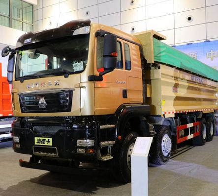 Προσαρμοσμένο χρώμα Sinotruck HOWO 6X4 Dump Truck με ελαστικά Euro 3 πρότυπο εκπομπών