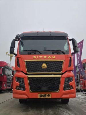 480HP CNG Semi-Relailer Tow Truck Model Zz4257n3247e1h Κάθισμα οδηγού Κάθισμα εναέριας ανάρτησης