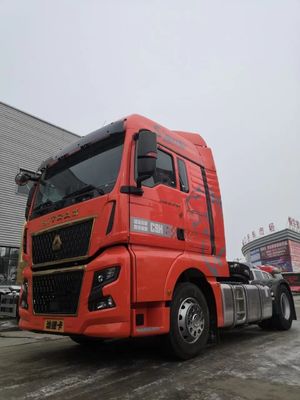 480HP CNG Semi-Relailer Tow Truck Model Zz4257n3247e1h Κάθισμα οδηγού Κάθισμα εναέριας ανάρτησης