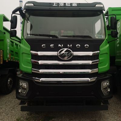 Πολιτικά οικοδομικά υλικά βαρύ φορτίο Hongyan Dump Truck με κλιματιστικό και καμπίνα