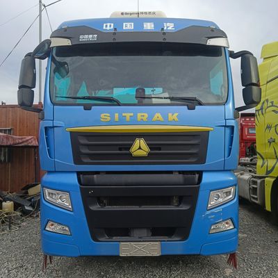 8×4 Zz4257n3247e1h 480HP CNG Semi-Trailer ρυμουλκούμενο με δεξαμενή καυσίμου 1000L και ≤5 καθίσματα