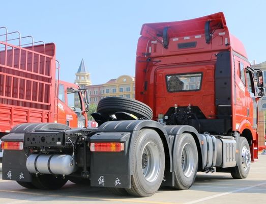 31-40 τόνων χωρητικότητας φορτίου βαρύ φορτηγό ελκυστήρα με εναέρια ανάρτηση και κινητήρα 420HP