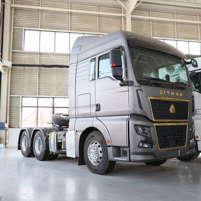 6 μήνες Υπηρεσία μετά την πώληση 480HP CNG ελκυστήρας με αέρα ανάρτηση κάθισμα 1000L δεξαμενή καυσίμου