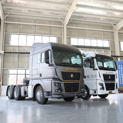 6 μήνες Υπηρεσία μετά την πώληση 480HP CNG ελκυστήρας με αέρα ανάρτηση κάθισμα 1000L δεξαμενή καυσίμου