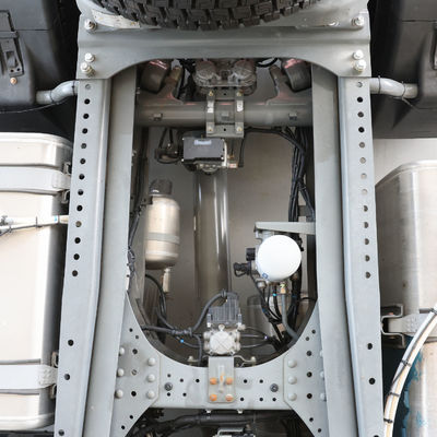 6 μήνες Υπηρεσία μετά την πώληση 480HP CNG ελκυστήρας με αέρα ανάρτηση κάθισμα 1000L δεξαμενή καυσίμου
