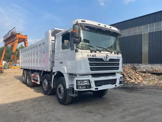 Shacman F3000 8X4 375HP Χρησιμοποιούμενο φορτηγό με 4-6L χωρητικότητα κινητήρα Μέτωπο ανύψωση στυλ