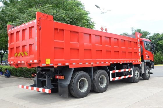 351-450 ίππους Sinotruck HOWO 6X4 Tipper με προσαρμοσμένο χρώμα υδραυλικό τιμόνι