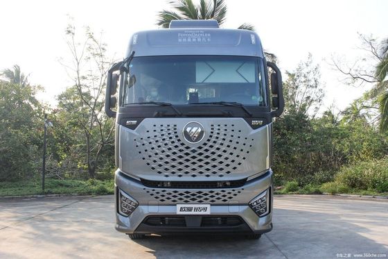 Τρακτέρ CNG υψηλής ροπής με ανάρτηση αέρος 6,8x2,5x3,8m και έλκοντα ημιπροκατασκευαστικό