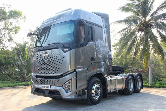 Τρακτέρ CNG υψηλής ροπής με ανάρτηση αέρος 6,8x2,5x3,8m και έλκοντα ημιπροκατασκευαστικό