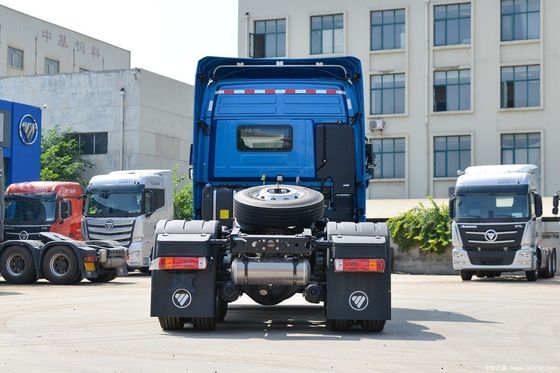 Προσαρμοσμένο βαρύ φορτηγό τρακτέρ 420HP με ρυμουλκούμενο και ≤5 καθίσματα