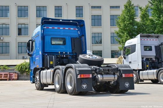 Προσαρμοσμένο βαρύ φορτηγό τρακτέρ 420HP με ρυμουλκούμενο και ≤5 καθίσματα