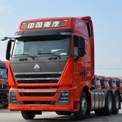 6Χ4 Χρησιμοποιούμενο FAW Jiefang J7 βαρύ φορτηγό 550HP Εθνικό Πέντε Amt αυτόματο ελκυστήρα με εξαρτήματα