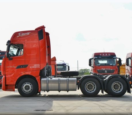 6Χ4 Χρησιμοποιούμενο FAW Jiefang J7 βαρύ φορτηγό 550HP Εθνικό Πέντε Amt αυτόματο ελκυστήρα με εξαρτήματα