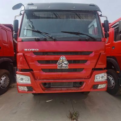 Υδραυλικό τιμόνι ντίζελ HOWO371 φορτηγό απορρίψεων για βαριές επιδόσεις