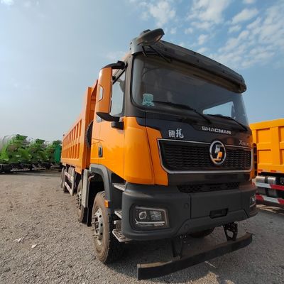 Shaanxi Shacman X5000 8X4 30 τόνων φορτηγό σκουπιδιών για την Αφρική Κίτρινο χρώμα 8×4 τροχιά οδήγησης