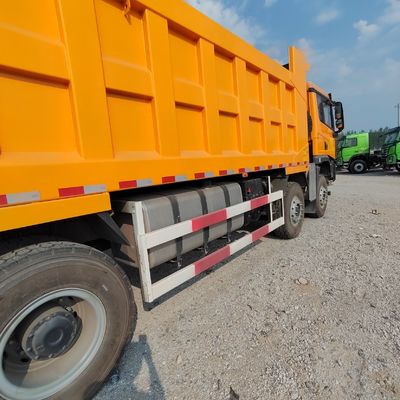 Shaanxi Shacman X5000 8X4 30 τόνων φορτηγό σκουπιδιών για την Αφρική Κίτρινο χρώμα 8×4 τροχιά οδήγησης
