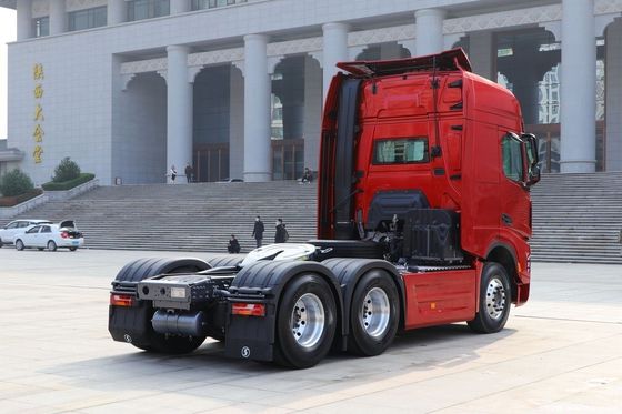 Προσαρμοσμένο αίτημα 6×4 τροχός κίνησης βαρύ φορτίο ελκυστήρα ρυμουλκούμενο με 800HP