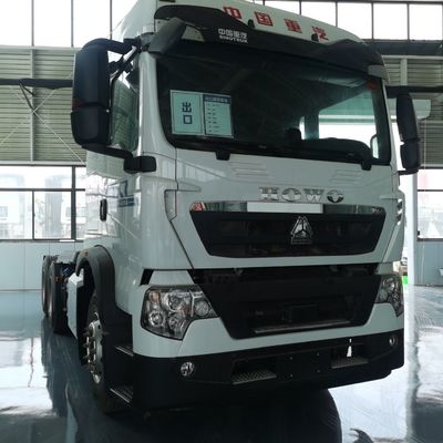 Χρησιμοποιούμενο φορτηγό HOWO 460hp 6×4 φορτηγό με ρυμουλκούμενο με 351-450 ίππους