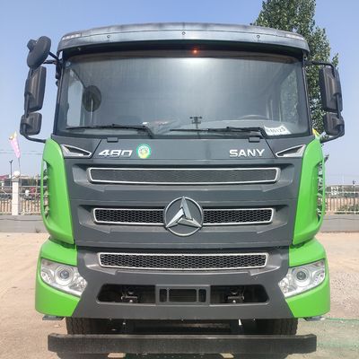 Ελαστικό 480 HP βαρύ φορτηγό 8X4 Χρησιμοποιείται 8,2m για επιστροφή επιστροφών 30 ημερών Πολιτική επιστροφής