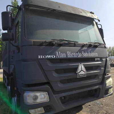 Euro 5 Sinotruck Rhd HOWO 6X4 371HP 30t 40t 50t φορτηγό τύπας με εξατομικευμένα χαρακτηριστικά