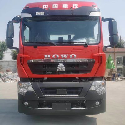 Σχεδιασμός ελαστικού χωρίς σωλήνα 400hptx7 HOWO Τελαρίνο με τροχόσπιτο με καμπαναριό με κιβώτιο φορτίου από ατσάλι άνθρακα