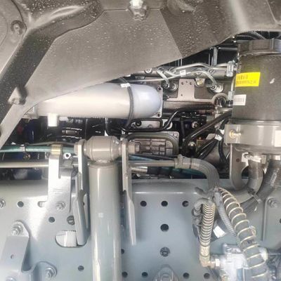 Σχεδιασμός ελαστικού χωρίς σωλήνα 400hptx7 HOWO Τελαρίνο με τροχόσπιτο με καμπαναριό με κιβώτιο φορτίου από ατσάλι άνθρακα