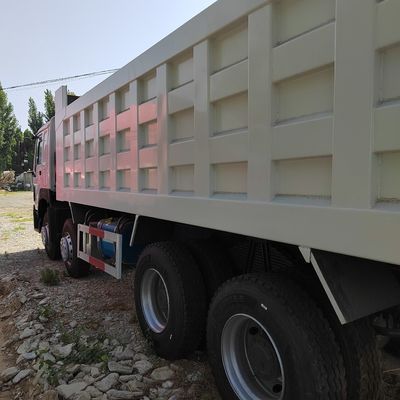 Σινοτρούκ Χρησιμοποιούμενα οχήματα Μεταφορά βαρέος φορτηγός HOWO 6*4 φορτηγός ντάμπινγκ 5% έκπτωση