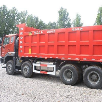 Μεγάλη ισχύς 8x4 φορτηγό με σασί Sinotruk και υδραυλικό βοηθητικό τιμόνι