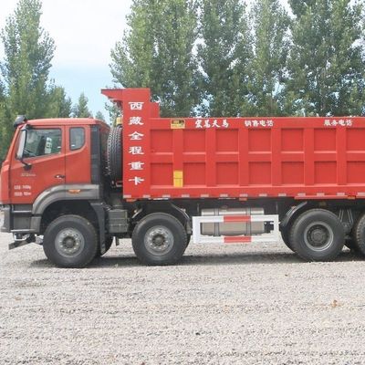 Βιομηχανικό φορτηγό 8X4 Πώληση φορτηγού σκουπιδιών με υδραυλική τροχιά