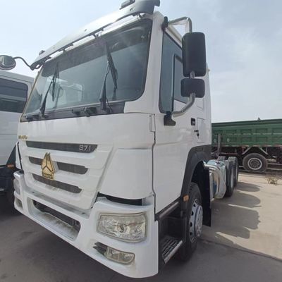 Προσαρμογή στην Αφρική Sinotruk HOWO 371HP 6X4 10 Wheeler Trailer Head Τρακτέρ