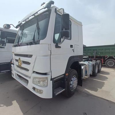 Προσαρμογή στην Αφρική Sinotruk HOWO 371HP 6X4 10 Wheeler Trailer Head Τρακτέρ