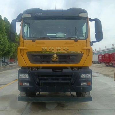 4-6L χωρητικότητα κινητήρα φορτηγό απορριμμάτων HOWO για έργα κατασκευής σε 11x2.55x3.49m Μέγεθος