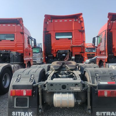 Κάθισμα οδηγού βαρύ φορτηγό μεταχειρισμένο Sitrak G7h τρακτέρ με σχεδιασμό ελαστικών χωρίς σωλήνες