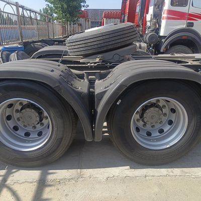 6×4 τροχός κίνησης χειροκίνητη μετάδοση Haowo βαρύ φορτίο ελκυστήρα φορτηγό με εναέρια ανάρτηση