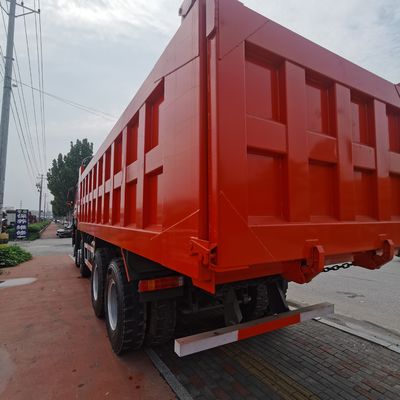 351-450 ίππους HOWO 6X4 φορτηγό με υδραυλικό τιμόνι και υποστήριξη ισχύος